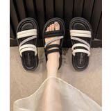 厚底サンダル ミュールサンダル 韓国風夏 | SUNSHINE CLOSET | 詳細画像10 
