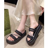 厚底サンダル ミュールサンダル 韓国風夏 | SUNSHINE CLOSET | 詳細画像2 