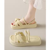 厚底サンダル レディース リボン | SUNSHINE CLOSET | 詳細画像12