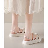 厚底サンダル レディース リボン | SUNSHINE CLOSET | 詳細画像8