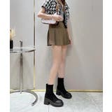 ショートブーツ 厚底 ブーティー 春秋冬 | ANGELCLOSET | 詳細画像7