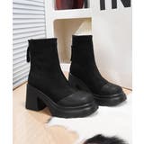 ショートブーツ 厚底 ブーティー 春秋冬 | ANGELCLOSET | 詳細画像8