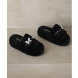 厚底ファーサンダル 蝶々 スリッパ 秋冬 | SUNSHINE CLOSET | 詳細画像22 