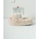 厚底ファーサンダル 蝶々 スリッパ 秋冬 | SUNSHINE CLOSET | 詳細画像29 