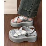 厚底サンダル クロスベルト レディース夏 | SUNSHINE CLOSET | 詳細画像11 