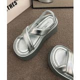 厚底サンダル クロスベルト レディース夏 | SUNSHINE CLOSET | 詳細画像14 