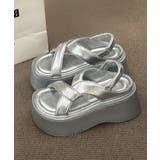 厚底サンダル クロスベルト レディース夏 | SUNSHINE CLOSET | 詳細画像15 