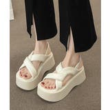 厚底サンダル クロスベルト レディース夏 | SUNSHINE CLOSET | 詳細画像6 