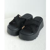 厚底サンダル レディース クロッシー編み | SUNSHINE CLOSET | 詳細画像15