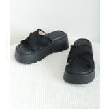 厚底サンダル レディース クロッシー編み | SUNSHINE CLOSET | 詳細画像16