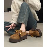 厚底ローファー レースアップ 韓国風靴 | SUNSHINE CLOSET | 詳細画像4 