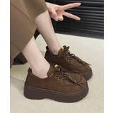 厚底ローファー レースアップ 韓国風靴 | SUNSHINE CLOSET | 詳細画像5 