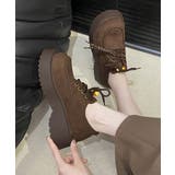 厚底ローファー レースアップ 韓国風靴 | SUNSHINE CLOSET | 詳細画像7 