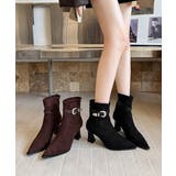 ポインテッドトゥ ブーツ ショートブーツ | SUNSHINE CLOSET | 詳細画像15 