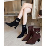 ポインテッドトゥ ブーツ ショートブーツ | SUNSHINE CLOSET | 詳細画像16 