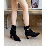 ポインテッドトゥ ブーツ ショートブーツ | SUNSHINE CLOSET | 詳細画像5 