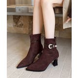 ポインテッドトゥ ブーツ ショートブーツ | SUNSHINE CLOSET | 詳細画像9 