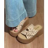 レディース スリッパサンダル クロスストラップ | SUNSHINE CLOSET | 詳細画像1