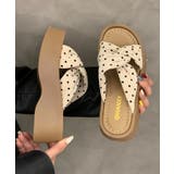 レディース スリッパサンダル クロスストラップ | SUNSHINE CLOSET | 詳細画像17