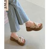レディース スリッパサンダル クロスストラップ | SUNSHINE CLOSET | 詳細画像7