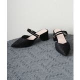 チャンキーヒール ポインテッドトゥ 痛くない | SUNSHINE CLOSET | 詳細画像16