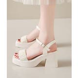 チャンキーヒール 美脚脚長 ボリュームソール | SUNSHINE CLOSET | 詳細画像12 