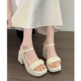 チャンキーヒール 美脚脚長 ボリュームソール | SUNSHINE CLOSET | 詳細画像9 