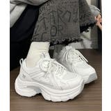 レースアップシューズ 疲れないシューズ メッシュ | SUNSHINE CLOSET | 詳細画像1