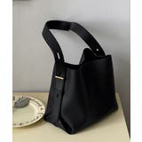 ショルダーバッグ 黒 無地 トートバッグ | SUNSHINE CLOSET | 詳細画像8 