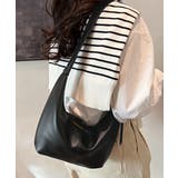 ショルダーバッグ PUレザーバッグ 黒 | SUNSHINE CLOSET | 詳細画像2 
