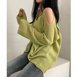 肩出しニット レディース Vネック | SUNSHINE CLOSET | 詳細画像23