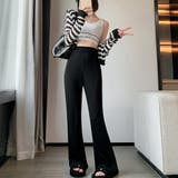 セミフレアパンツ レギンス 細身 韓国 | SUNSHINE CLOSET | 詳細画像6 