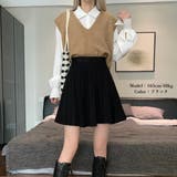 プリーツスカート 編み レディース 韓国 | SUNSHINE CLOSET | 詳細画像4