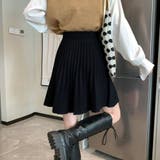 プリーツスカート 編み レディース 韓国 | SUNSHINE CLOSET | 詳細画像6