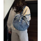 デニムトートバッグ ラウンドバッグ 無地 | SUNSHINE CLOSET | 詳細画像18 