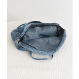 デニムトートバッグ ラウンドバッグ 無地 | SUNSHINE CLOSET | 詳細画像25 