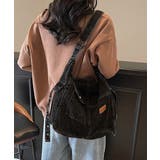 デニム ショルダーバッグ A4 大容量 | SUNSHINE CLOSET | 詳細画像13