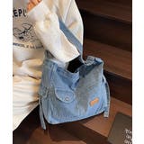 デニム ショルダーバッグ A4 大容量 | SUNSHINE CLOSET | 詳細画像3