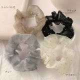 シュシュ キラキラ 韓国風 ヘアゴム | SUNSHINE CLOSET | 詳細画像2 