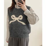 ニットベスト レディース ニットジレ | SUNSHINE CLOSET | 詳細画像7 
