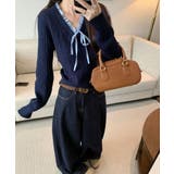 ニットトップスレディース リボン フリル | SUNSHINE CLOSET | 詳細画像11 