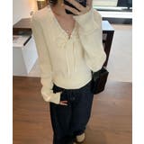 ニットトップスレディース リボン フリル | SUNSHINE CLOSET | 詳細画像5 