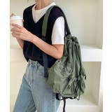 リュックサック ナイロン ドローコード | SUNSHINE CLOSET | 詳細画像12