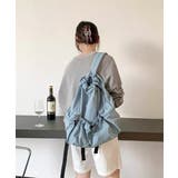 リュックサック ナイロン ドローコード | SUNSHINE CLOSET | 詳細画像17