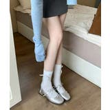 パンプス レディース スクエアトゥ | SUNSHINE CLOSET | 詳細画像15 
