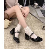 パンプス レディース スクエアトゥ | SUNSHINE CLOSET | 詳細画像5 