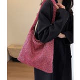 ニットトートバッグ ラメシャギー | SUNSHINE CLOSET | 詳細画像32 