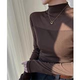 カットソー レディース 長袖 透け感 | ANGELCLOSET | 詳細画像9