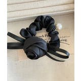 サテンシュシュ ヘアゴム ローズ | SUNSHINE CLOSET | 詳細画像6 