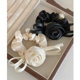 サテンシュシュ ヘアゴム ローズ | SUNSHINE CLOSET | 詳細画像8 